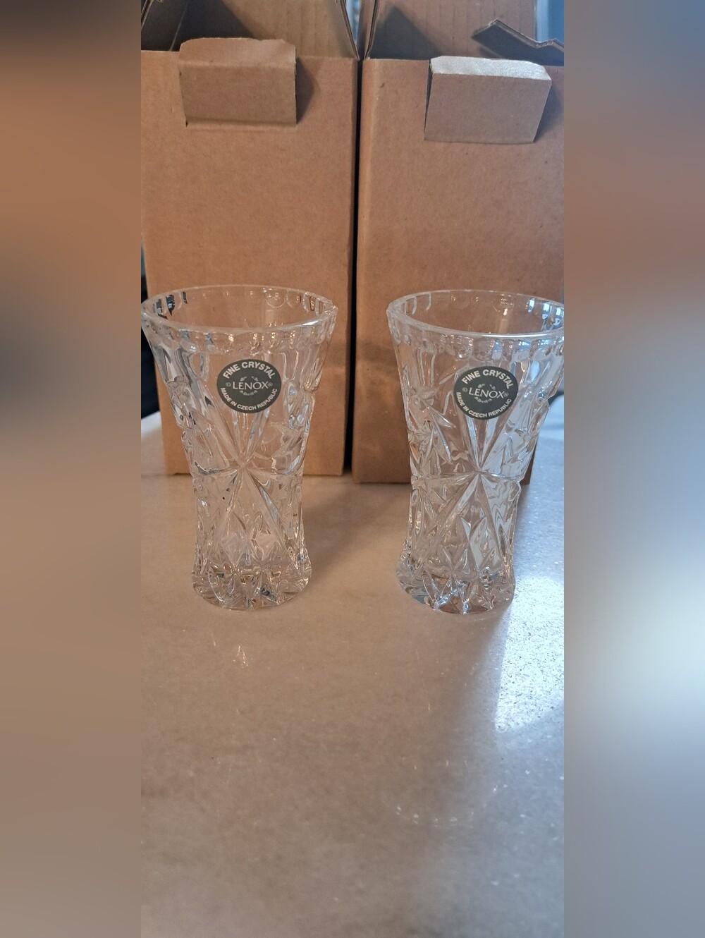 Lenox Crystal Star Vase